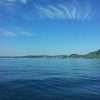 Schleierwolken über dem See