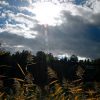 Sonne und Wolke
