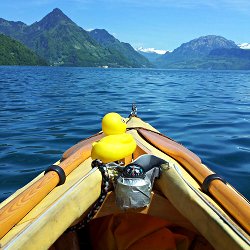 Faltboot auf dem See