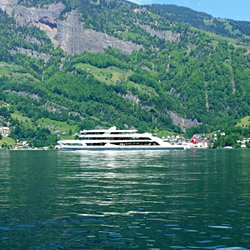 Motorschiff Diamant vor Rigi
