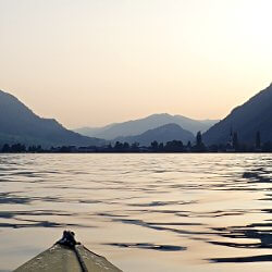 Abendstimmung auf dem See