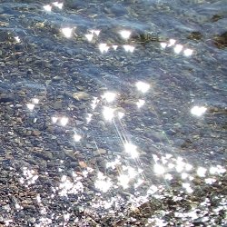 Sonnenstrahlen am Strand